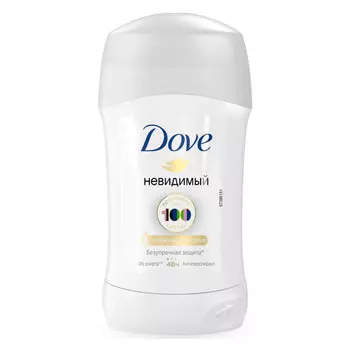 Антиперспирант карандаш Dove Invisible Dry невидимый 40 мл