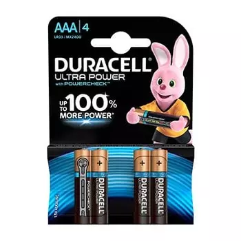 Батарейки Duracell Ultra Power AAA 4 шт
