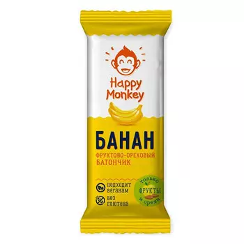 Батончик фруктово ореховый с бананом (Ферма Бондаренко Н.) 30 гр