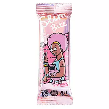 Батончик низкокалорийный Тake a Bite Slim малина 30 гр