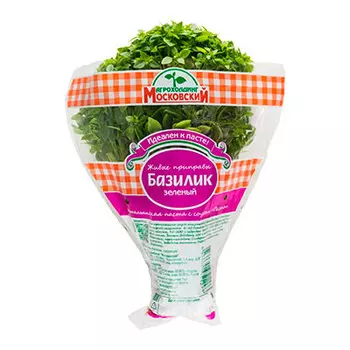 Базилик Московский в горшочке