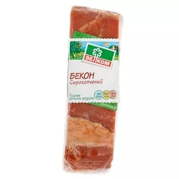 Бекон Велком сырокопченый 300 гр