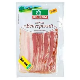 Бекон Венгерский Велком копчено-вареный 200 гр