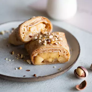 Блинчики с яблоком, бананом, и корицей BeFit 100 гр