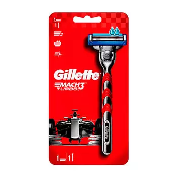 Бритва Gillette Mach3 Turbo + 2 сменные кассеты