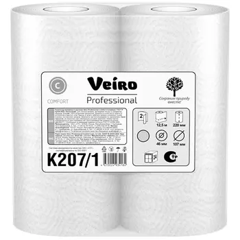 Бумажные полотенца Veiro Professional Comfort 2 слоя (2 шт)