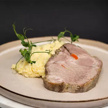 Буженина с картофельным пюре Mozzarella bar 270 гр