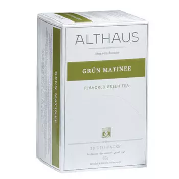 Чай Althaus Грюн Матинэ 20 пак