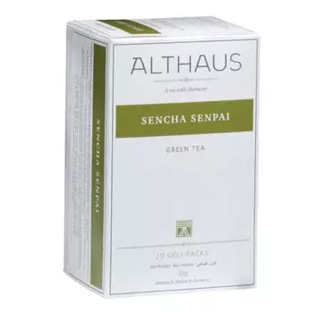 Чай Althaus зеленый Sencha Senpai Select 20 пак