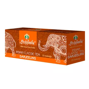 Чай Bestofindia Darjeeling Indian Classic черный 25 пак
