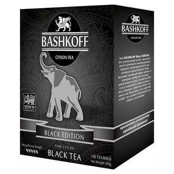 Чай черный Bashkoff Tea Black Edition 100 пак