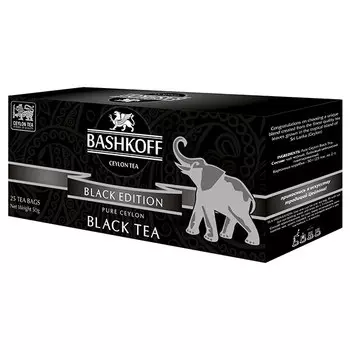 Чай черный Bashkoff Tea Black Edition 25 пак