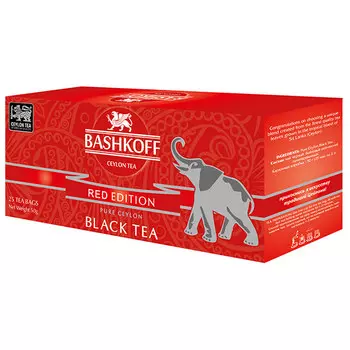 Чай черный Bashkoff Tea Red Edition 25 пак