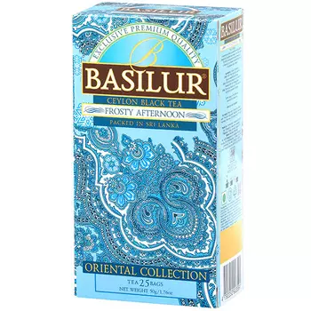 Чай черный Basilur Frosty Afternoon, 25 пак