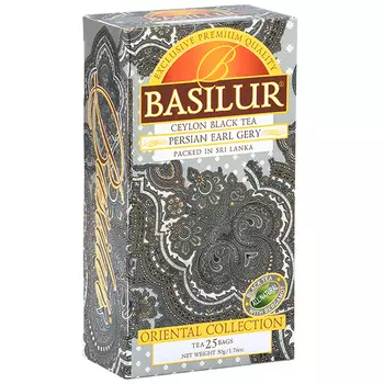 Чай черный Basilur Persian Earl Grey, 25 пак