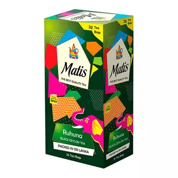 Чай черный Matis Рухуна 25 пак