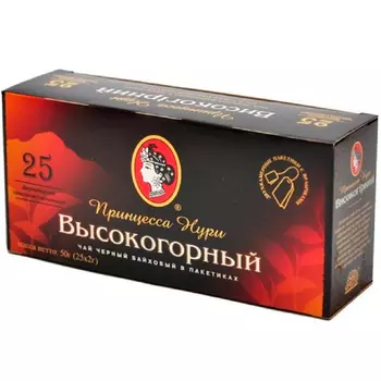 Чай черный Принцесса Нури Высокогорный 25 пак