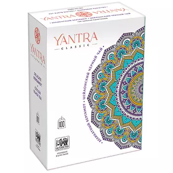 Чай черный Yantra Классик Деликатный бергамот 100 пак