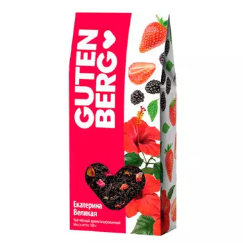 Чай чёрный Gutenberg Екатерина Великая 100 гр