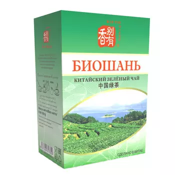 Чай китайский зеленый Биошань 80 гр