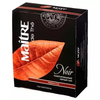 Чай Maitre Indian Star черный 100 пак
