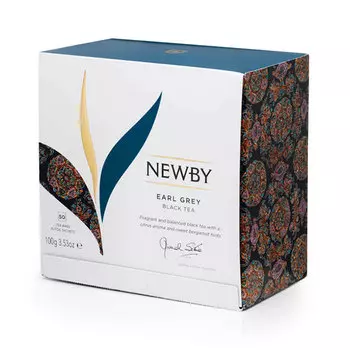 Чай NewbyEarl Grey с бергамотом 50 пак