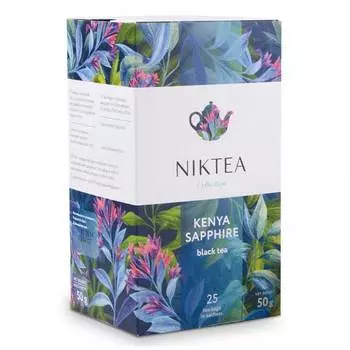 Чай Niktea Kenya Sapphire черный 25 пак