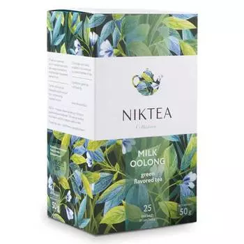 Чай Niktea Milk Oolong зеленый Молочный улун 25 пак