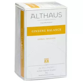 Чай Althaus травяной Ginseng balans 20 пак