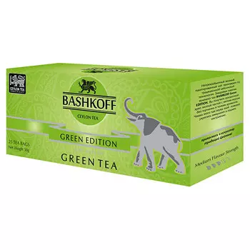 Чай зеленый Bashkoff Tea Green Edition 25 пак