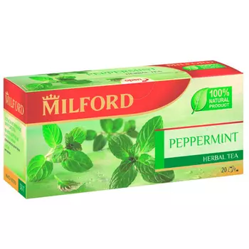 Чайный напиток Milford мята перечная 20 пак