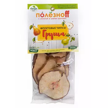 Чипсы фруктовые Полезноff груша 40 гр