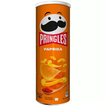 Чипсы Pringles паприка 165 гр