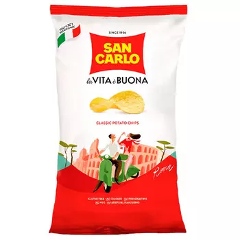 Чипсы San Carlo Классика 180 гp
