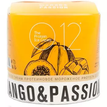 Десерт O12 белковый со вкусом манго и маракуйи замороженный 70 гр