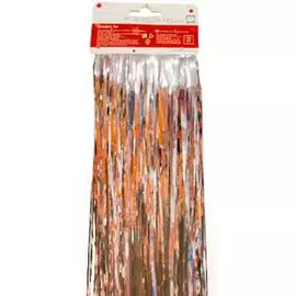 Дождик Tarrington House рифлёный серебро 100 см