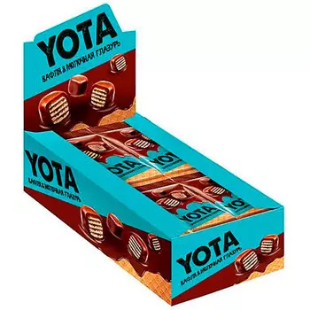 Драже Yota вафля в молочно-шоколадной глазури 40 гр