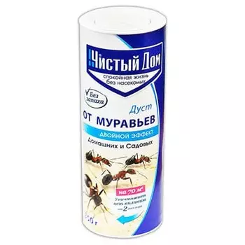 Дуст Чистый дом от муравьев 350 гр
