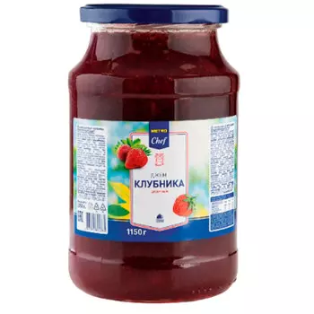 Джем Metro Chef Клубника 1150 гр