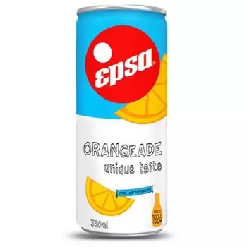 Epsa / Эпса напиток портокалада (апельсин) 0,33л б/г ж/б. (4шт.)