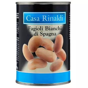 Фасоль белая Casa Rinaldi Испанская 400 гр