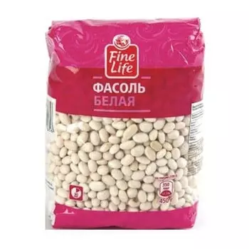 Фасоль белая Fine Life 450 гр