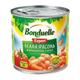 Фасоль Bonduelle белая в томатном соусе 400 гр