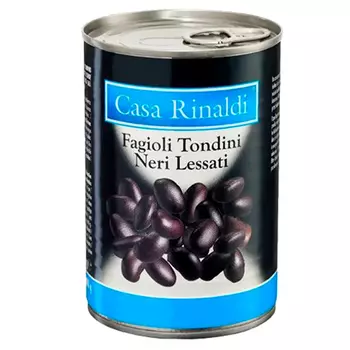 Фасоль черная Casa Rinaldi Тондини 400 гр