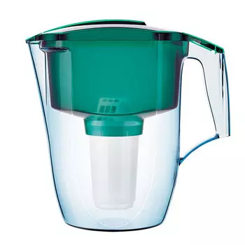 Фильтр кувшин без индикатора Аквафор Гарри цвет зелёный 3.9 литра
