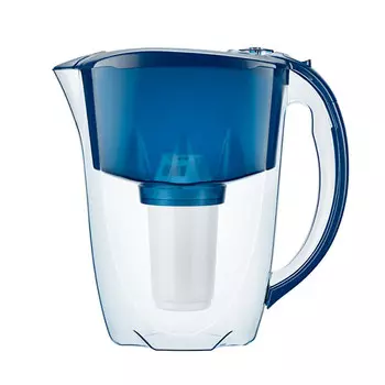 Фильтр кувшин с механическим индикатором Аквафор Престиж цвет синий 2.8 литра