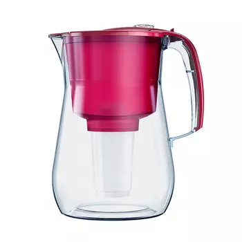 Фильтр кувшин с механическим индикатором Аквафор Прованс цвет вишнёвый 4.2 литра