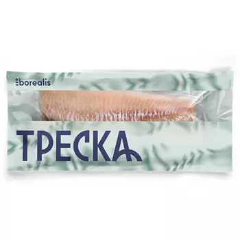 Филе трески Borealis свежемороженное 600 гр