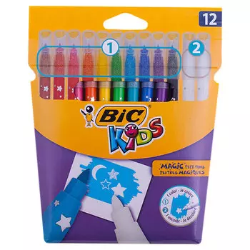 Фломастеры Bic Kids Magic 12 цветов