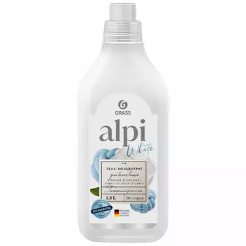 Гель для стирки Grass Alpi White для белого белья 1,8 л